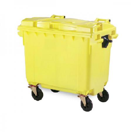 فروش عمده سطل زباله مکانیزه پلاستیکی