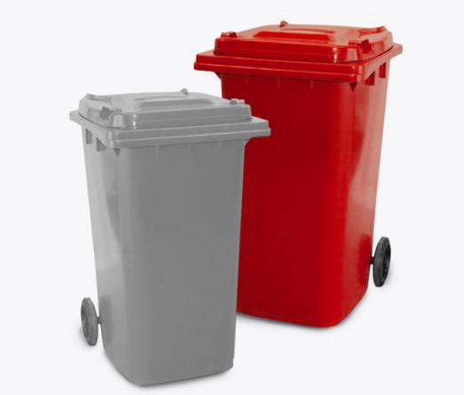 تولیدی سطل زباله پلاستیکی چرخ دار صادراتی