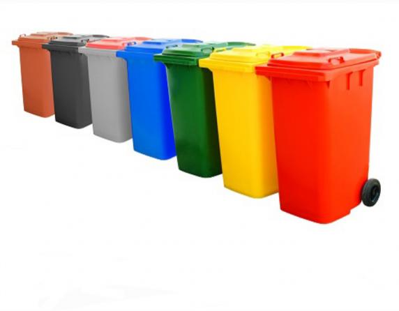 خرید بی واسطه سطل زباله پارکی پلاستیکی